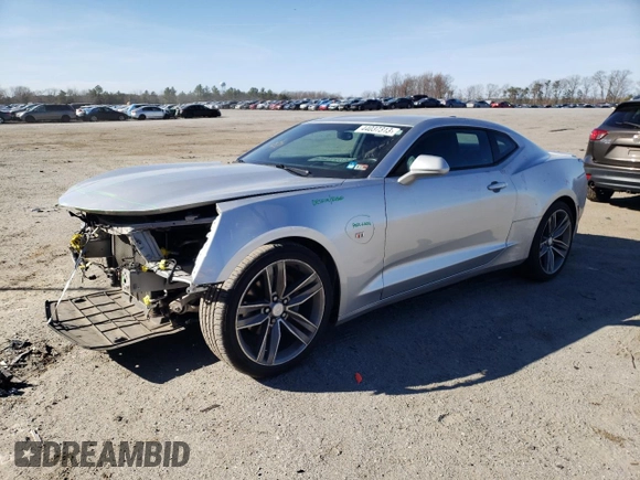 2017 Chevrolet Camaro 2LT with VIN 1G1FD1RS1H0105322, listed as a Copart auction lot 44037313 with 64,120 mi miles. Bid and sale history available at carsss.com. Image 1.