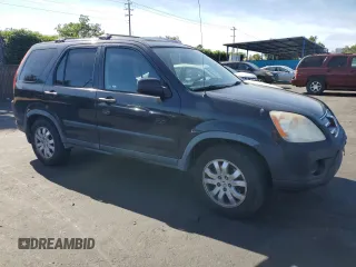 2005 Honda CR-V EX with VIN JHLRD78885C039572, listed as a Copart auction lot 54888415 with 185,937 mi miles and Salvage Title. Bid and sale history available at DreamBid. Image 4.