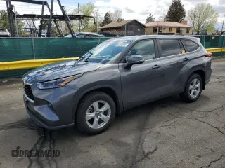 2023 Toyota Highlander L with VIN 5TDKDRBH3PS037460, listed as a Copart auction lot 55973575 with 93,447 mi miles and Salvage title. Bid and sale history available at DreamBid. Image 1.