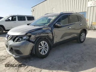 2014 Nissan Rogue SV with VIN 5N1AT2MT7EC795772, listed as a Copart auction lot 48266205 with 119,939 mi miles and Salvage Title. Bid and sale history available at carsss.com. Image 1.