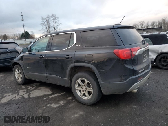 2018 GMC Acadia SLE with VIN 1GKKNRLS1JZ132729, listed as a Copart auction lot 41535565 with Not provided miles and Salvage title. Bid and sale history available at DreamBid. Image 2.