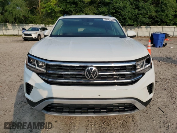 2021 Volkswagen Atlas SE with VIN 1V2WP2CA6MC526190, listed as a Copart auction lot 59361315 with 69,934 mi miles and Salvage title. Bid and sale history available at DreamBid. Image 5.