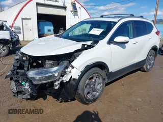 2019 Honda CR-V EX-L with VIN JHLRW2H81KX006771, listed as a IAAI auction lot 41670636 with 82,848 mi miles. Bid and sale history available at carsss.com. Image 2.