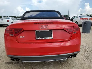 2014 Audi S5 Premium Plus z VIN WAUCGAFH5EN015371, wystawiony jako Copart lot #74150454 z przebiegiem Nie podano mil oraz Szkody całkowita. Historia ofert i sprzedaży dostępna na DreamBid. Obrazek 6.