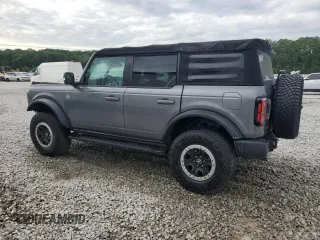2021 Ford Bronco with VIN 1FMEE5DP2MLA87301, listed as a Copart auction lot 60791335 with 37,296 mi miles and Salvage title. Bid and sale history available at DreamBid. Image 2.