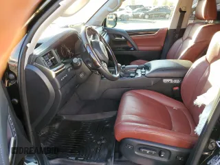 2018 Lexus LX with VIN JTJHY7AX8J4252344, listed as a Copart auction lot 72175163 with 34,635 mi miles. Bid and sale history available at carsss.com. Image 7.