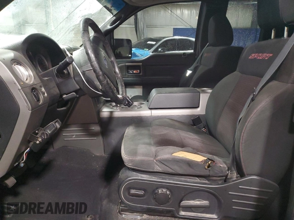2007 Ford F-150 XLT with VIN 1FTPX12547NA66198, listed as a Copart auction lot 81275474 with 212,538 mi miles and Salvage Title. Bid and sale history available at carsss.com. Image 7.