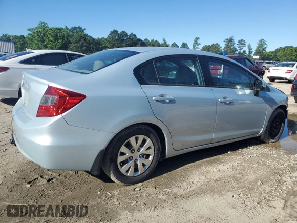 2012 Honda Civic LX z VIN 19XFB2F59CE078873, wystawiony jako Copart lot #58323605 z przebiegiem 210 080 mil mil oraz Czysty tytuł • Clean title. Historia ofert i sprzedaży dostępna na DreamBid. Obrazek 3.