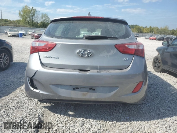 2013 Hyundai Elantra GT with VIN KMHD35LE0DU147412, listed as a Copart auction lot 74302904 with 78,685 mi miles and Salvage Title. Bid and sale history available at carsss.com. Image 6.