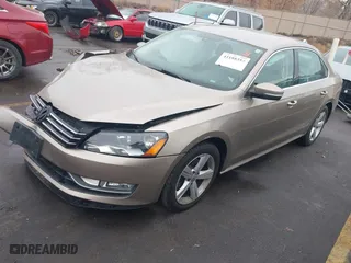 2015 Volkswagen Passat 1.8T Limited Edition with VIN 1VWAS7A30FC089976, listed as a IAAI auction lot 41188354 with 87,950 mi miles. Bid and sale history available at carsss.com. Image 17.