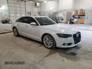 2013 Audi A6 2.0T Premium Plus with VIN WAUDFAFCXDN006742, listed as a Copart auction lot 85438854 with 119,601 mi miles and Salvage Title. Bid and sale history available at carsss.com. Image 4.