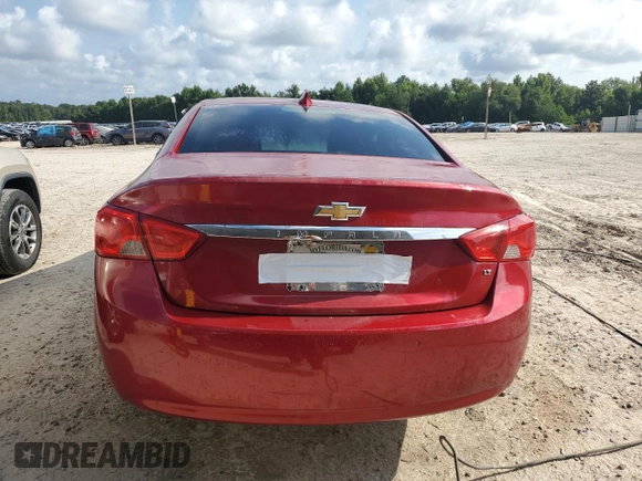 2015 Chevrolet Impala LT with VIN 1G1115SL9FU134568, listed as a Copart auction lot 63068034 with 171,810 mi miles and Non Repairable. Bid and sale history available at DreamBid. Image 6.