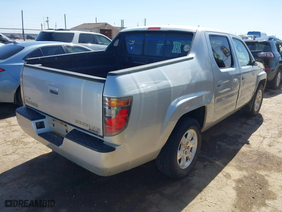 2008 Honda Ridgeline RTS with VIN 2HJYK16428H528946, listed as a IAAI auction lot 41753757 with 1 mi miles. Bid and sale history available at carsss.com. Image 4.