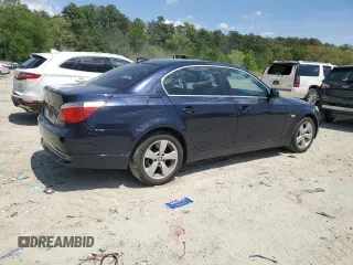 2006 BMW 5 Series 530xi with VIN WBANF73566CG67652, listed as a Copart auction lot 55035755 with 186,971 mi miles and Clean Title. Bid and sale history available at carsss.com. Image 3.