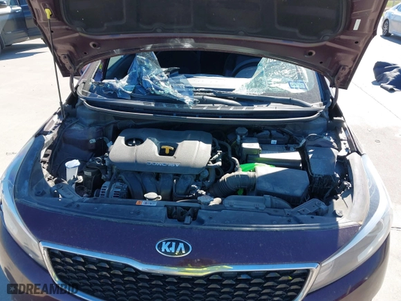 2018 Kia Forte LX with VIN 3KPFK4A77JE246026, listed as a IAAI auction lot 41846417 with 77,847 mi miles. Bid and sale history available at carsss.com. Image 10.
