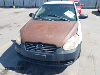 2008 Hyundai Accent GS with VIN KMHCM36CX8U073896, listed as a IAAI auction lot 42088516 with 182,092 mi miles. Bid and sale history available at carsss.com. Image 6.