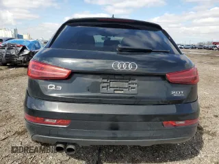 2016 Audi Q3 Premium Plus with VIN WA1EFCFS9GR013389, listed as a Copart auction lot 50826175 with 70,716 mi miles and Salvage title. Bid and sale history available at DreamBid. Image 6.