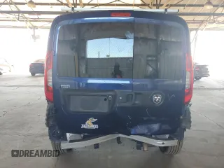 2015 Ram ProMaster City Cargo Tradesman SLT with VIN ZFBERFBT5F6952068, listed as a Copart auction lot 71799084 with 83,411 mi miles and Salvage Title. Bid and sale history available at DreamBid. Image 6.