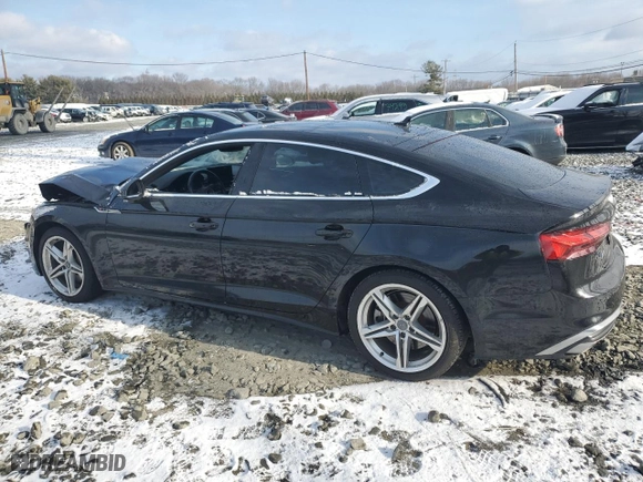 2021 Audi A5 Sportback S line Premium with VIN WAUDACF55MA018574, listed as a Copart auction lot 88224975 with NaN miles and Salvage Title. Bid and sale history available at carsss.com. Image 2.