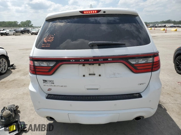 2018 Dodge Durango GT z VIN 1C4RDJDG2JC142441, wystawiony jako Copart lot #56971145 z przebiegiem 109 703 mil mil oraz Szkoda całkowita • Salvage title. Historia ofert i sprzedaży dostępna na DreamBid. Obrazek 6.
