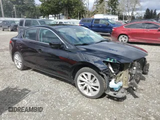 2017 Acura ILX w/Premium Pkg with VIN 19UDE2F71HA004701, listed as a Copart auction lot 51610785 with 82,600 mi miles and Salvage Title. Bid and sale history available at carsss.com. Image 4.