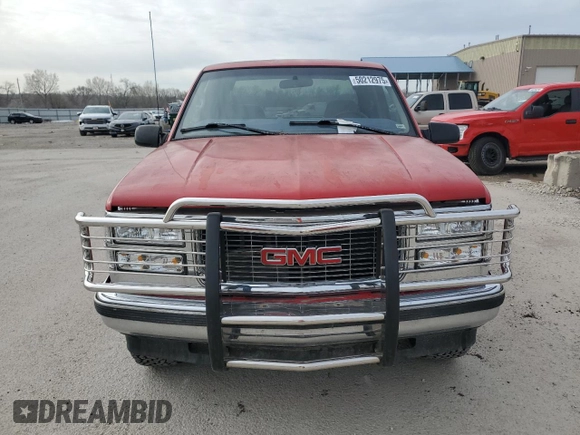 1997 GMC Sierra 1500 z VIN 1GTEK19R3VE545661, wystawiony jako Copart lot #50212975 z przebiegiem 2 827 591 mil mil oraz Czysty tytuł • Clean title. Historia ofert i sprzedaży dostępna na DreamBid. Obrazek 5.