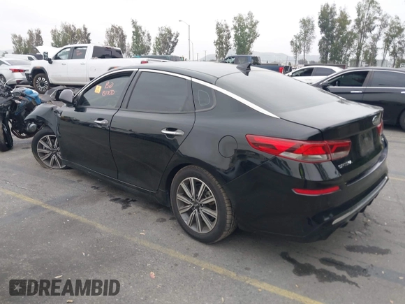 2019 Kia Optima EX with VIN 5XXGU4L14KG290842, listed as a IAAI auction lot 42030617 with Not Provided miles and . Bid and sale history available at carsss.com. Image 3.