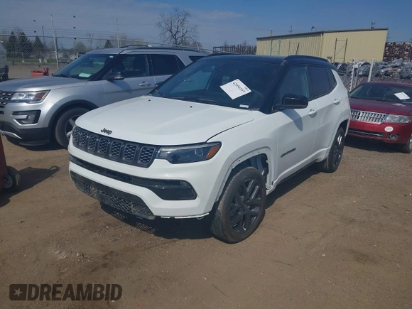 2024 Jeep Compass Limited with VIN 3C4NJDCN7RT106527, listed as a IAAI auction lot 42054193 with 1,862 mi miles and . Bid and sale history available at DreamBid. Image 17.