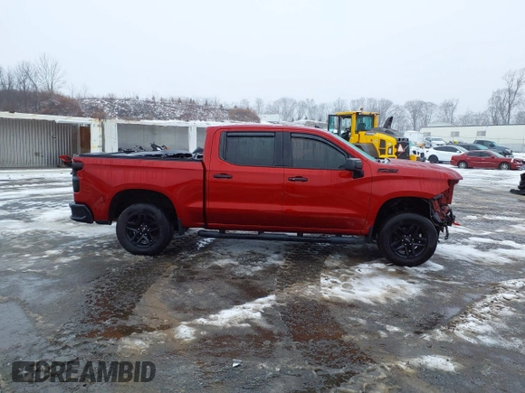 2020 Chevrolet Silverado 1500 LT Trail Boss with VIN 3GCPYFED5LG152801, listed as a IAAI auction lot 41524216 with 92,940 mi miles. Bid and sale history available at carsss.com. Image 13.