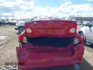 2009 Toyota Corolla with VIN 1NXBU40E19Z003510, listed as a IAAI auction lot 42061161 with 136,846 mi miles. Bid and sale history available at carsss.com. Image 16.