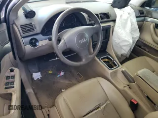 2002 Audi A4 1.8T with VIN WAUVC68E12A264418, listed as a Copart auction lot 76584164 with 0 mi miles and Salvage Title. Bid and sale history available at carsss.com. Image 8.