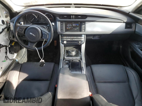 2017 Jaguar XF with VIN SAJBR4BN3HCY32314, listed as a Copart auction lot 48234065 with 126,212 mi miles and Salvage Title. Bid and sale history available at DreamBid. Image 8.