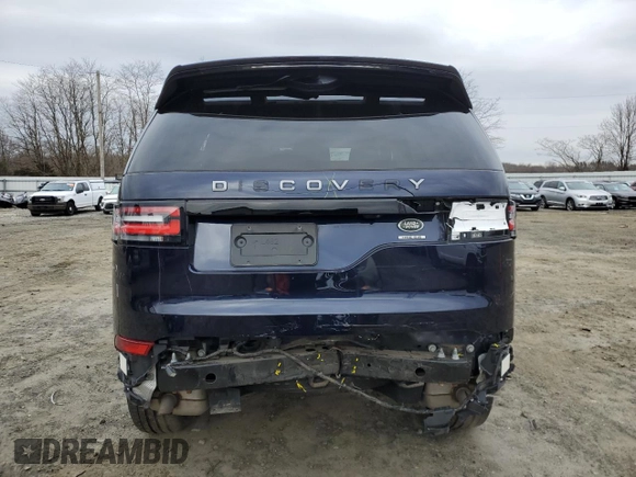 2020 Land Rover Discovery HSE with VIN SALRR2RV7L2433520, listed as a Copart auction lot 37426074 with 52,622 mi miles. Bid and sale history available at carsss.com. Image 6.