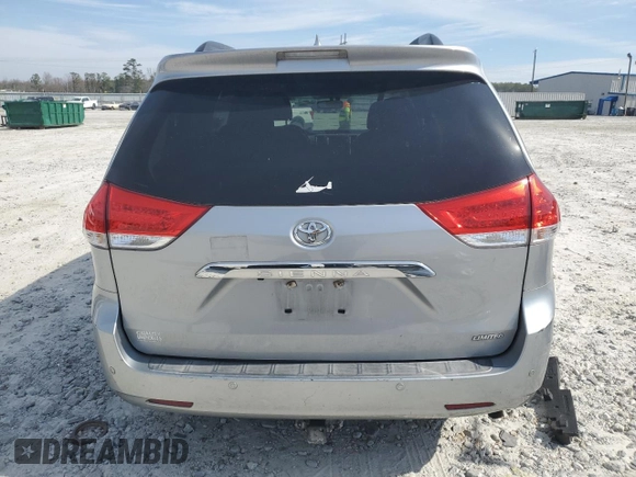 2011 Toyota Sienna XLE AAS with VIN 5TDYK3DC5BS151905, listed as a Copart auction lot 89310285 with 181,859 mi miles and Salvage Title. Bid and sale history available at carsss.com. Image 6.