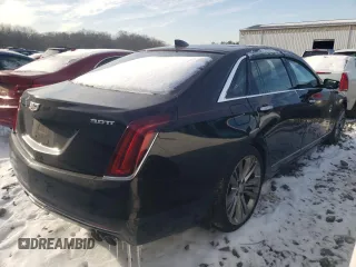 2018 Cadillac CT6 Sport AWD with VIN 1G6KP5R67JU129231, listed as a Copart auction lot 89267215 with 138,886 mi miles and Salvage title. Bid and sale history available at DreamBid. Image 3.