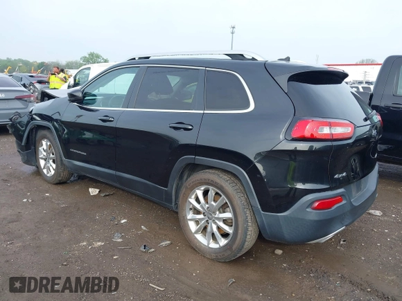 2015 Jeep Cherokee Limited z VIN 1C4PJMDS6FW634434, wystawiony jako IAAI lot #42182704 z przebiegiem 161 987 mil mil oraz . Historia ofert i sprzedaży dostępna na DreamBid. Obrazek 3.