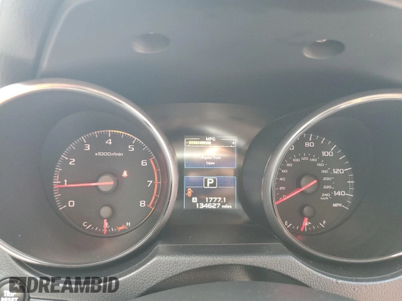 2015 Subaru Outback 2.5i with VIN 4S4BSBAC4F3337409, listed as a Copart auction lot 62709305 with 134,627 mi miles and Salvage title. Bid and sale history available at DreamBid. Image 9.