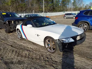 2006 BMW Z4 3.0i with VIN 4USBU33596LW66331, listed as a IAAI auction lot 41608940 with 122,838 mi miles and . Bid and sale history available at DreamBid. Image 1.