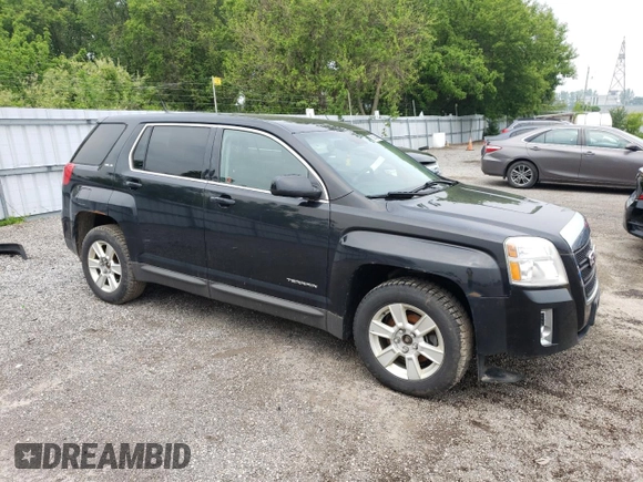 2012 GMC Terrain SLE-1 with VIN 2GKFLREK3C6400439, listed as a Copart auction lot 58942445 with 191,309 mi miles and Clean title. Bid and sale history available at DreamBid. Image 4.