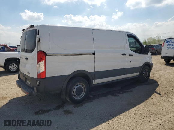 2018 Ford Transit with VIN 1FTYE1YM1JKB54420, listed as a Copart auction lot 56344335 with 98,704 mi miles and Salvage title. Bid and sale history available at DreamBid. Image 3.