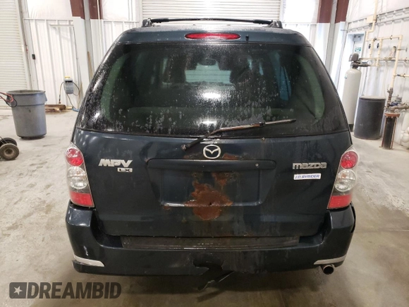 2004 Mazda MPV ES with VIN JM3LW28J540530739, listed as a Copart auction lot 82156504 with 341,579 mi miles and Non Repairable. Bid and sale history available at carsss.com. Image 6.