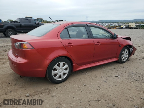 2015 Mitsubishi Lancer ES with VIN JA32U2FUXFU002132, listed as a Copart auction lot 74223484 with 154,635 mi miles and Salvage Title. Bid and sale history available at carsss.com. Image 3.