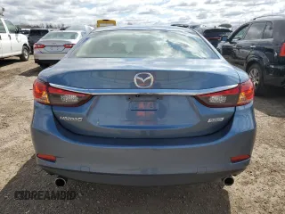 2015 Mazda 6 i Sport with VIN JM1GJ1U64F1163382, listed as a Copart auction lot 53110995 with 90,326 mi miles and Salvage Title. Bid and sale history available at DreamBid. Image 6.
