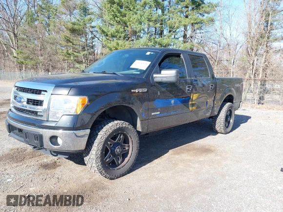 2014 Ford F-150 XL with VIN 1FTFW1ET4EFC16651, listed as a IAAI auction lot 41826158 with 137,544 mi miles. Bid and sale history available at carsss.com. Image 2.