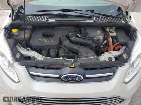 2017 Ford C-Max Energi Titanium with VIN 1FADP5FU9HL100117, listed as a Copart auction lot 69279074 with 153,601 mi miles and Salvage Title. Bid and sale history available at carsss.com. Image 12.