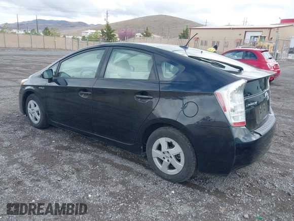 2011 Toyota Prius I with VIN JTDKN3DUXB5289810, listed as a IAAI auction lot 41935121 with 103,273 mi miles. Bid and sale history available at carsss.com. Image 3.