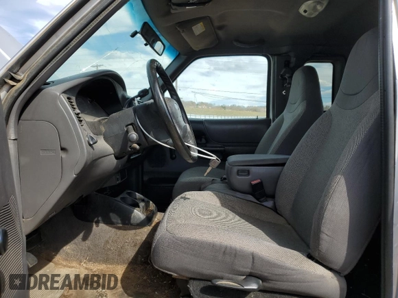 2001 Ford Ranger XL Fleet with VIN 1FTZR15EX1PA77734, listed as a Copart auction lot 51075185 with 243,491 mi miles and Clean Title. Bid and sale history available at DreamBid. Image 7.