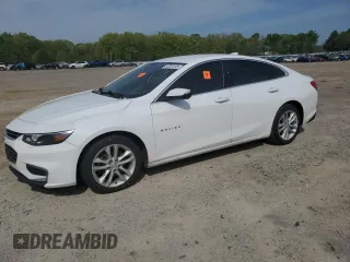 2016 Chevrolet Malibu LT with VIN 1G1ZE5ST9GF257784, listed as a Copart auction lot 52521245 with 169,470 mi miles and Salvage Title. Bid and sale history available at carsss.com. Image 1.