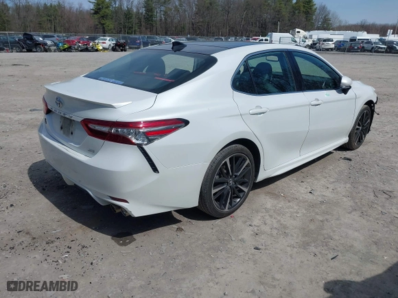 2019 Toyota Camry XSE with VIN 4T1B61HK3KU686948, listed as a IAAI auction lot 42065656 with 110,648 mi miles. Bid and sale history available at carsss.com. Image 4.