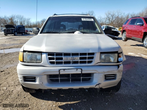 1999 Isuzu Rodeo S with VIN 4S2CK58WXX4373485, listed as a Copart auction lot 87804995 with 246,518 mi miles and Salvage Title. Bid and sale history available at carsss.com. Image 5.
